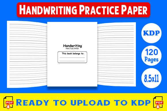 Handwriting Practice Paper for All Skill Levels