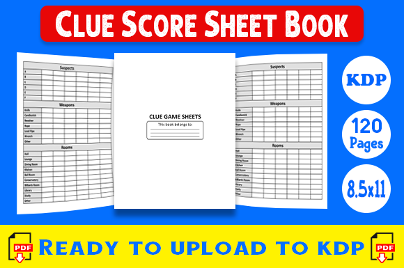 The Clue Score Sheet Book: A Practical Tool for Structured Analysis and Decision-Making