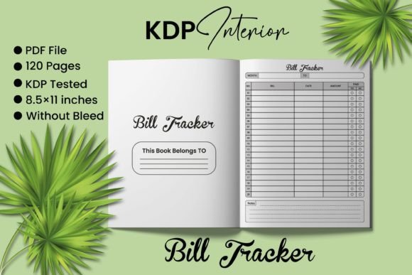 The Essential Tool for Managing Your Finances: Bill Tracker Log Book