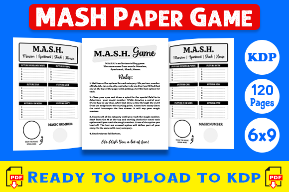 The MASH Paper Game Interior: A Structured Foundation for Creativity and Nostalgia