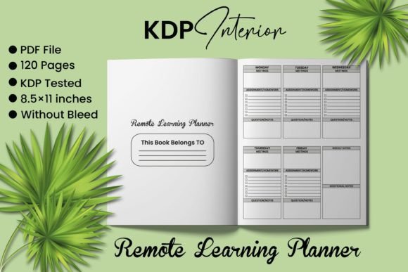 The Ultimate Remote Learning Planner Log Book: Your Digital Classroom Companion