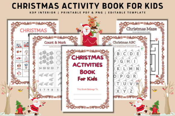 Unlock Holiday Magic with a Christmas Activity Bundle for Kids