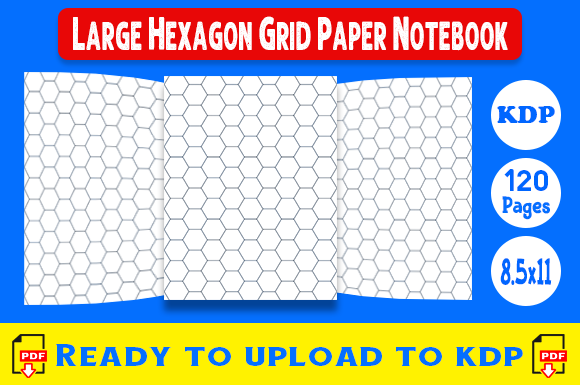Unlocking Creativity with Large Hexagon Grid Paper Notebooks