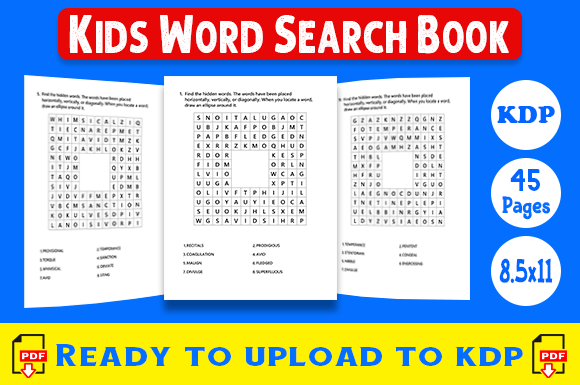 Unlocking Fun and Learning with the Kids Word Search Book