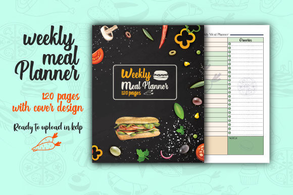 Weekly Meal Planner with Cover Design: Your Blueprint for a Healthy Lifestyle