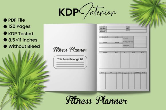 Your Fitness Journey Starts with a Fitness Planner Log Book